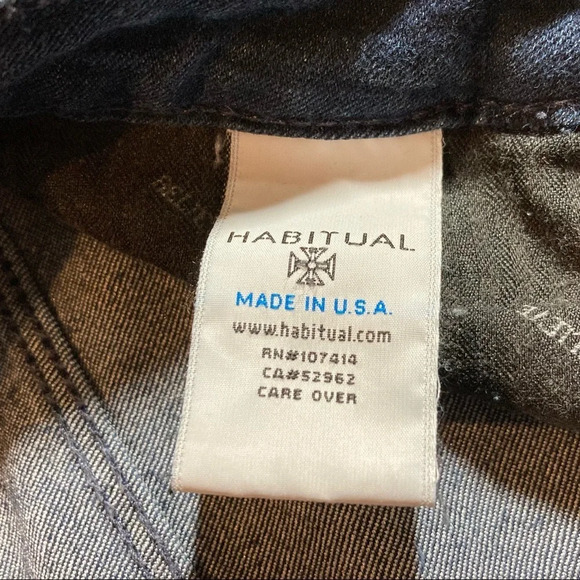 Habitual Dark Wash Slim Fit Jeans 27 - Picture 12 of 15